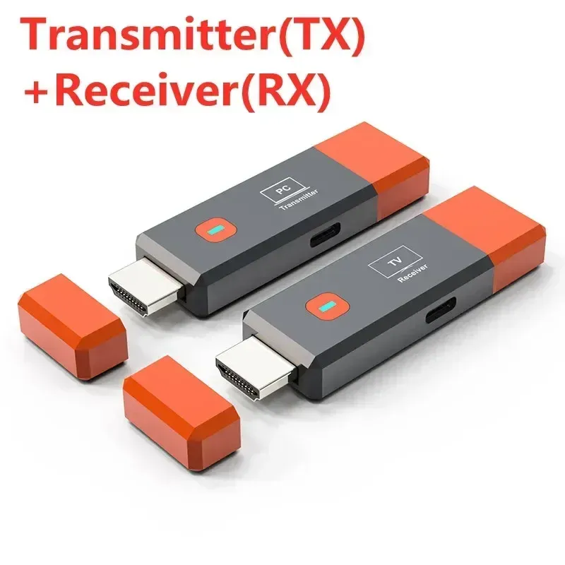 Kit d'extension émetteur-récepteur vidéo sans fil compatible HDMI, adaptateur dongle TV Stick pour caméra, PC et ordinateur portable, pour surveiller la télévision 9