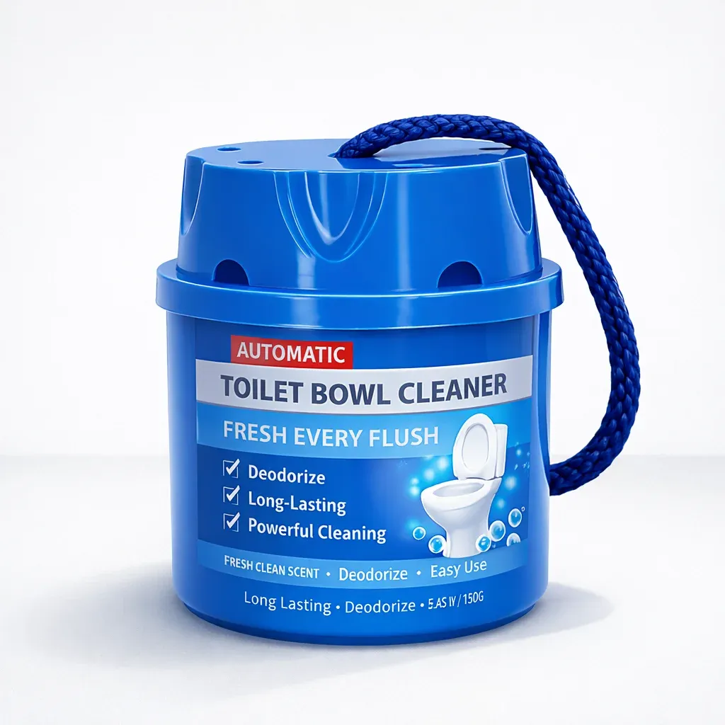 Bloc nettoyant automatique pour cuvette de WC, désodorisant parfum frais, nettoyage longue durée pour toilettes 6