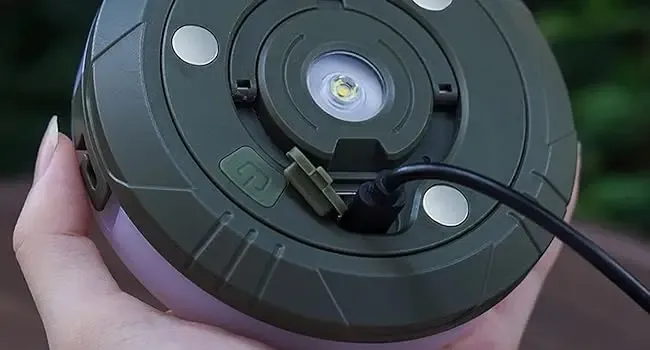 Recharge par port USB Type-C