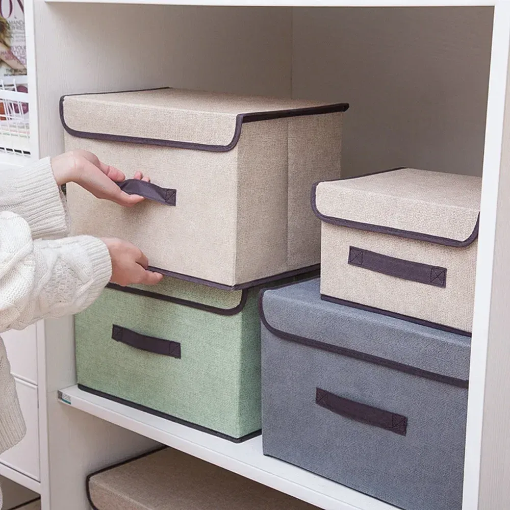 Organisateur de rangement pour armoire : pantalons, jeans, sous-vêtements, chaussettes et T-shirts 3