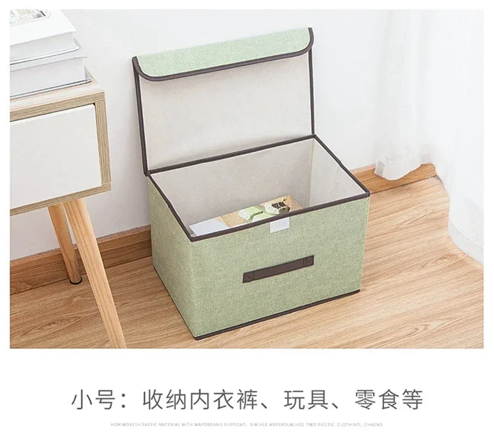 Garde-robe organisée avec boîtes de rangement