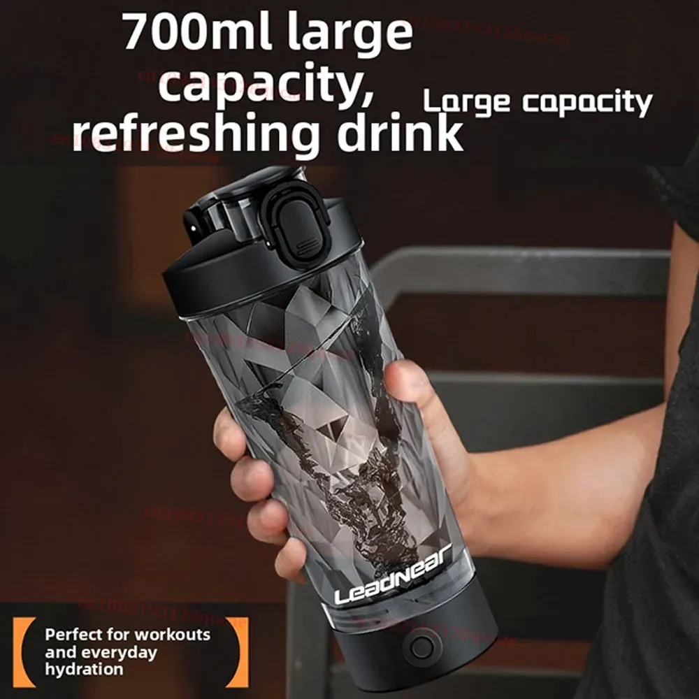 Shaker électrique portable 700 ml pour protéines et boissons 4