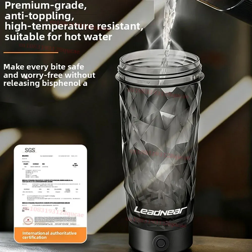 Shaker électrique portable 700 ml pour protéines et boissons 6