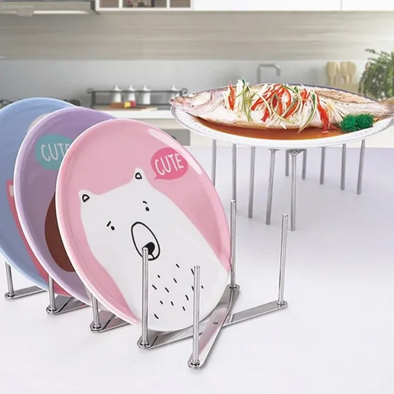 Support de cuisine en acier inoxydable, vue d'ensemble