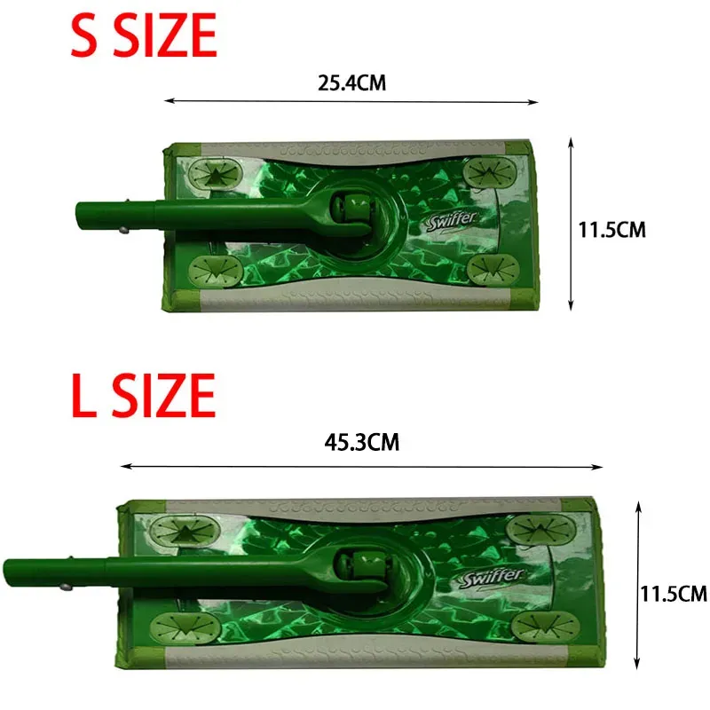 Balai serpillère en microfibre pour gril, éponge absorbante, recharge réutilisable, compatible balai plat Swiffer, accessoires ménagers, vert 6