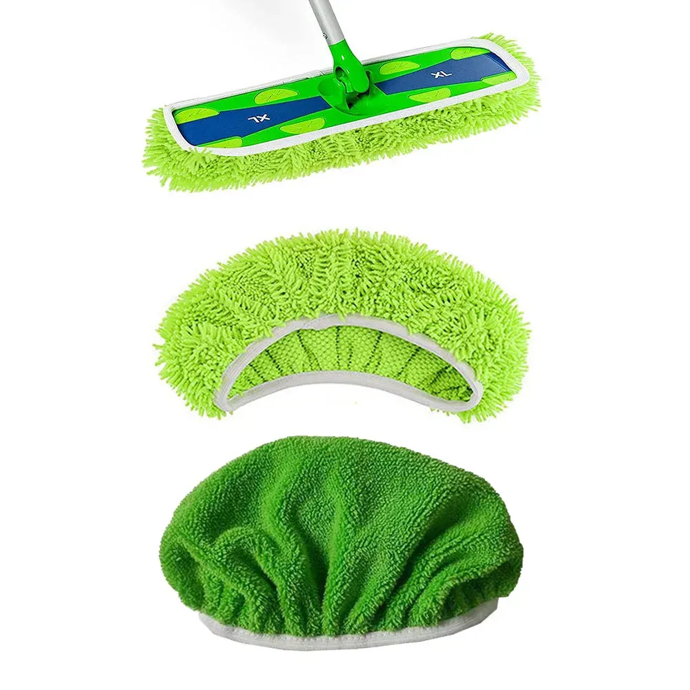 Balai serpillière en microfibre corail vert pour sol
