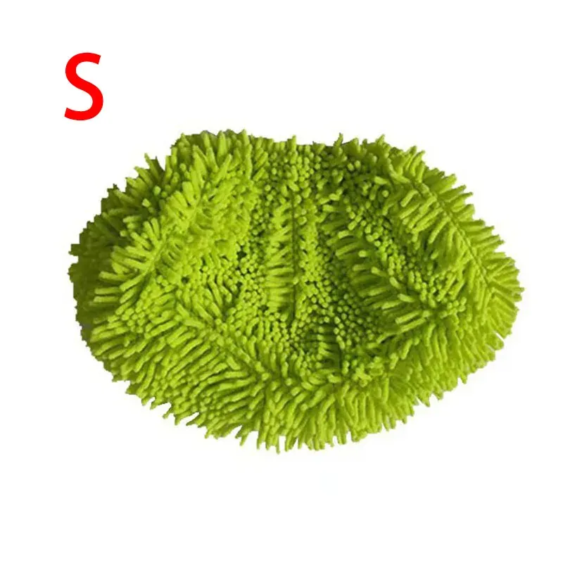 Balai serpillère en microfibre pour gril, éponge absorbante, recharge réutilisable, compatible balai plat Swiffer, accessoires ménagers, vert 9