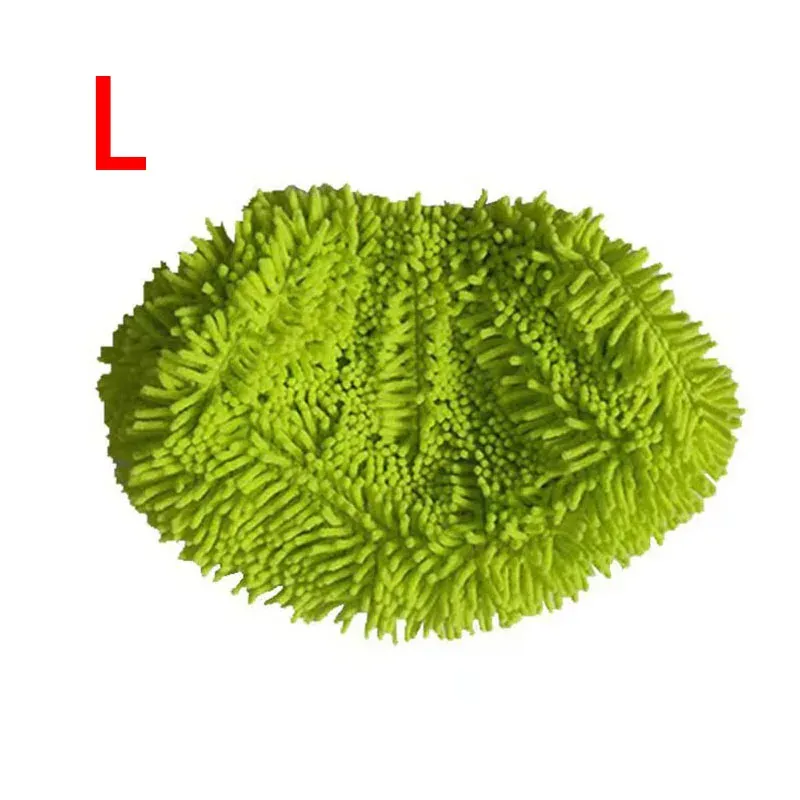 Balai serpillère en microfibre pour gril, éponge absorbante, recharge réutilisable, compatible balai plat Swiffer, accessoires ménagers, vert 10