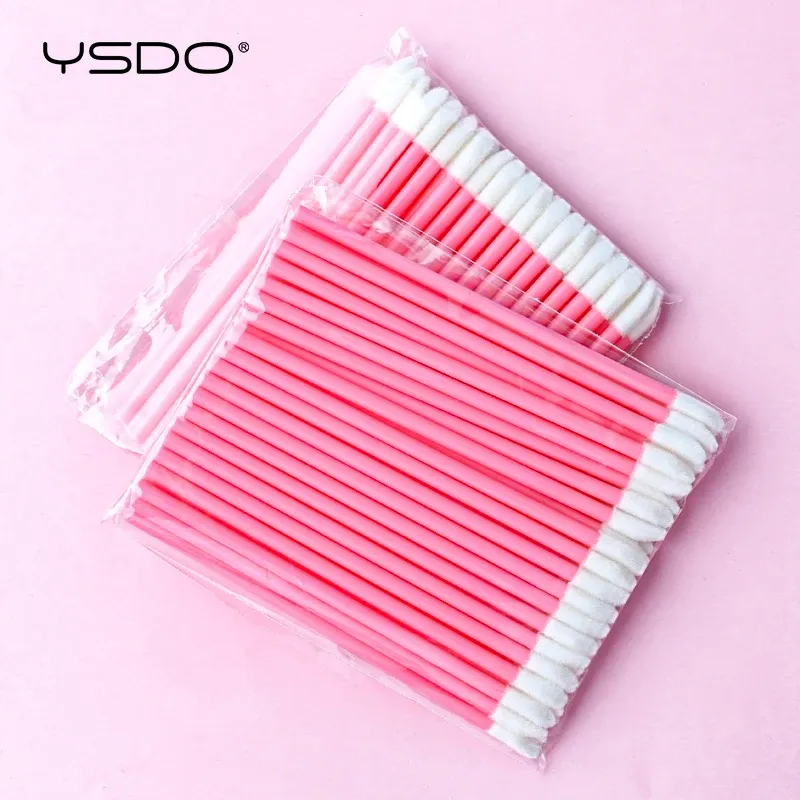 Pinceaux à lèvres doux (lot de 5, 50 ou 100) – Applicateurs cosmétiques pour rouge à lèvres, gloss et fard à paupières 3