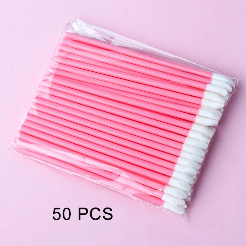 Pinceaux à lèvres doux (lot de 5, 50 ou 100) – Applicateurs cosmétiques pour rouge à lèvres, gloss et fard à paupières 8