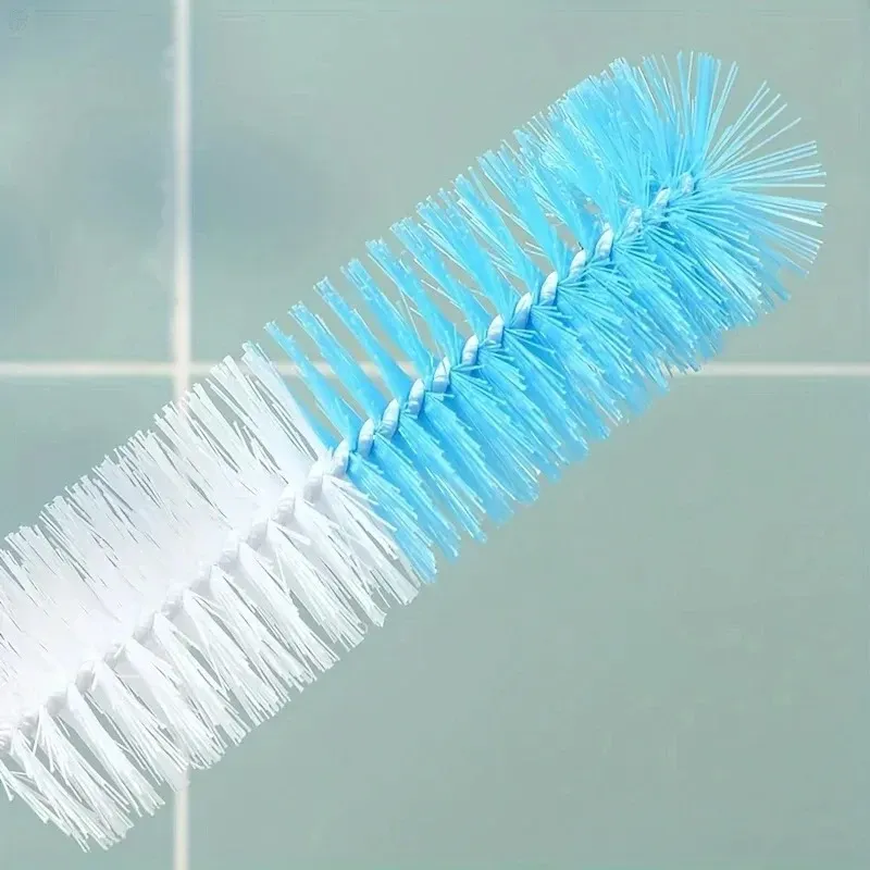 Brosse à long manche pour tasses, brosse de nettoyage pour bouteilles en verre de cuisine, brosse à biberons et tasses à thé, outil de nettoyage sans électricité 5