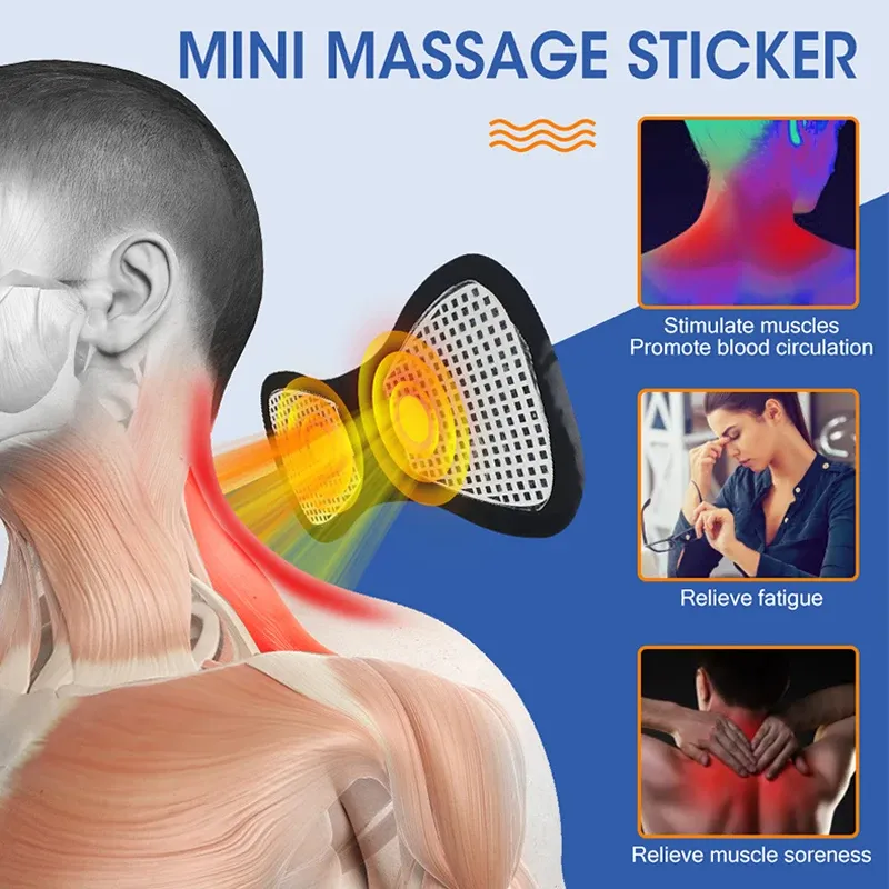 Masseur électrique EMS pour le cou et le dos
