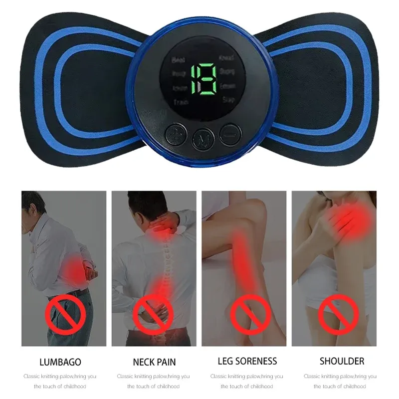 Masseur électrique portable pour le cou et le dos