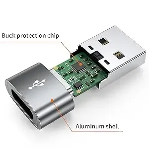 Adaptateur USB-C en situation d'utilisation