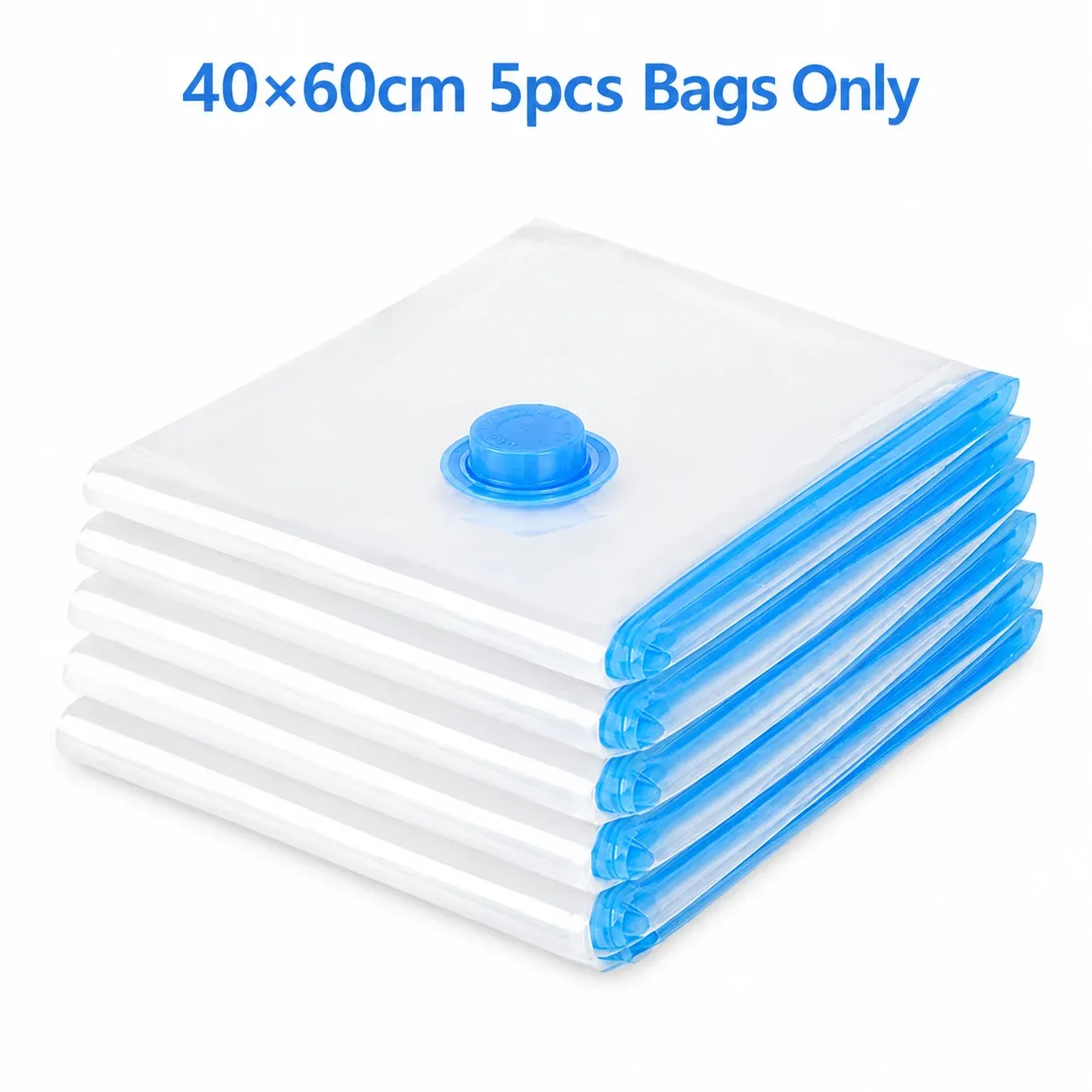 Sacs de rangement sous vide pour vêtements, assortiment de tailles, organiseur de voyage avec pompe électrique en option 9