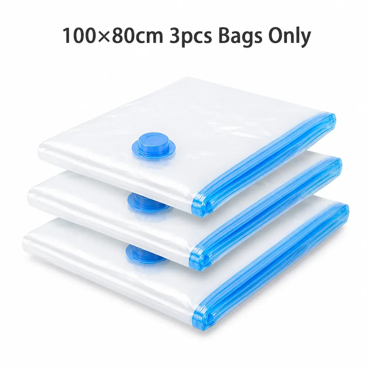 Sacs de rangement sous vide pour vêtements, assortiment de tailles, organiseur de voyage avec pompe électrique en option 7