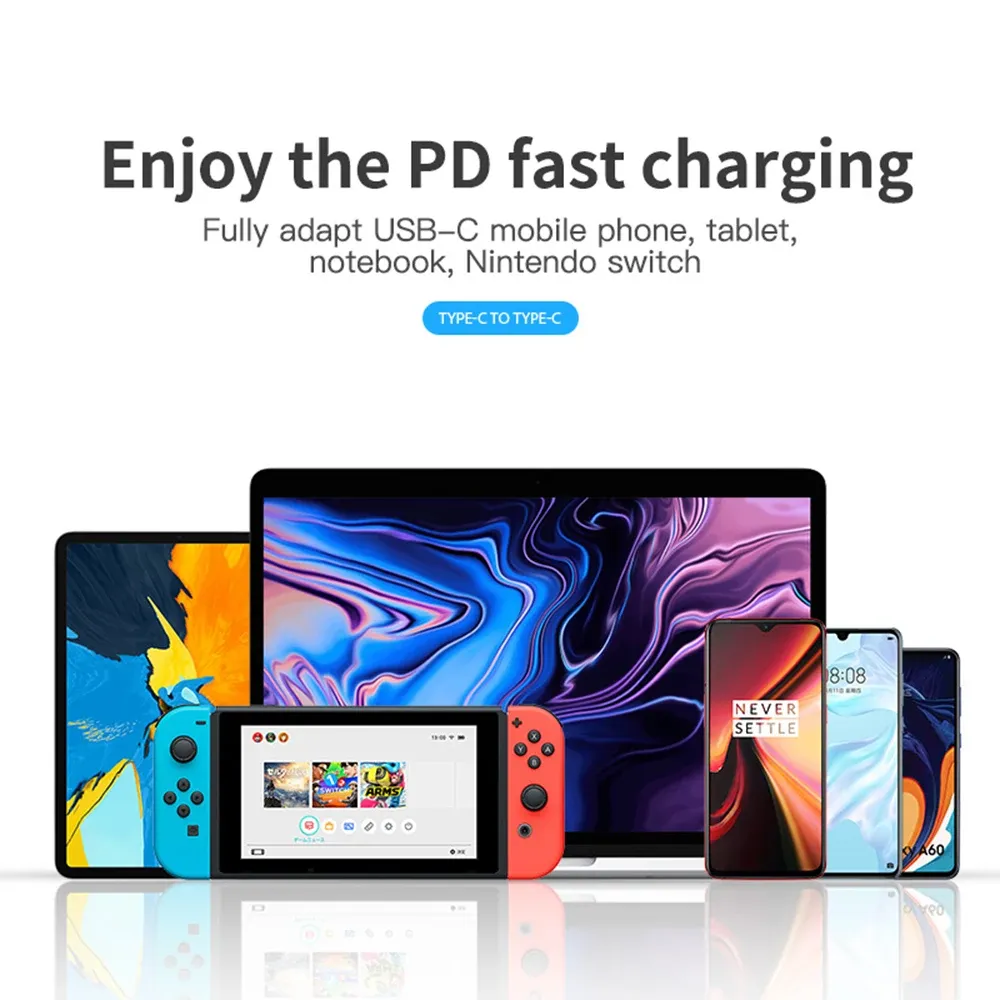 Câble USB-C vers USB-C 100W, présentation complète