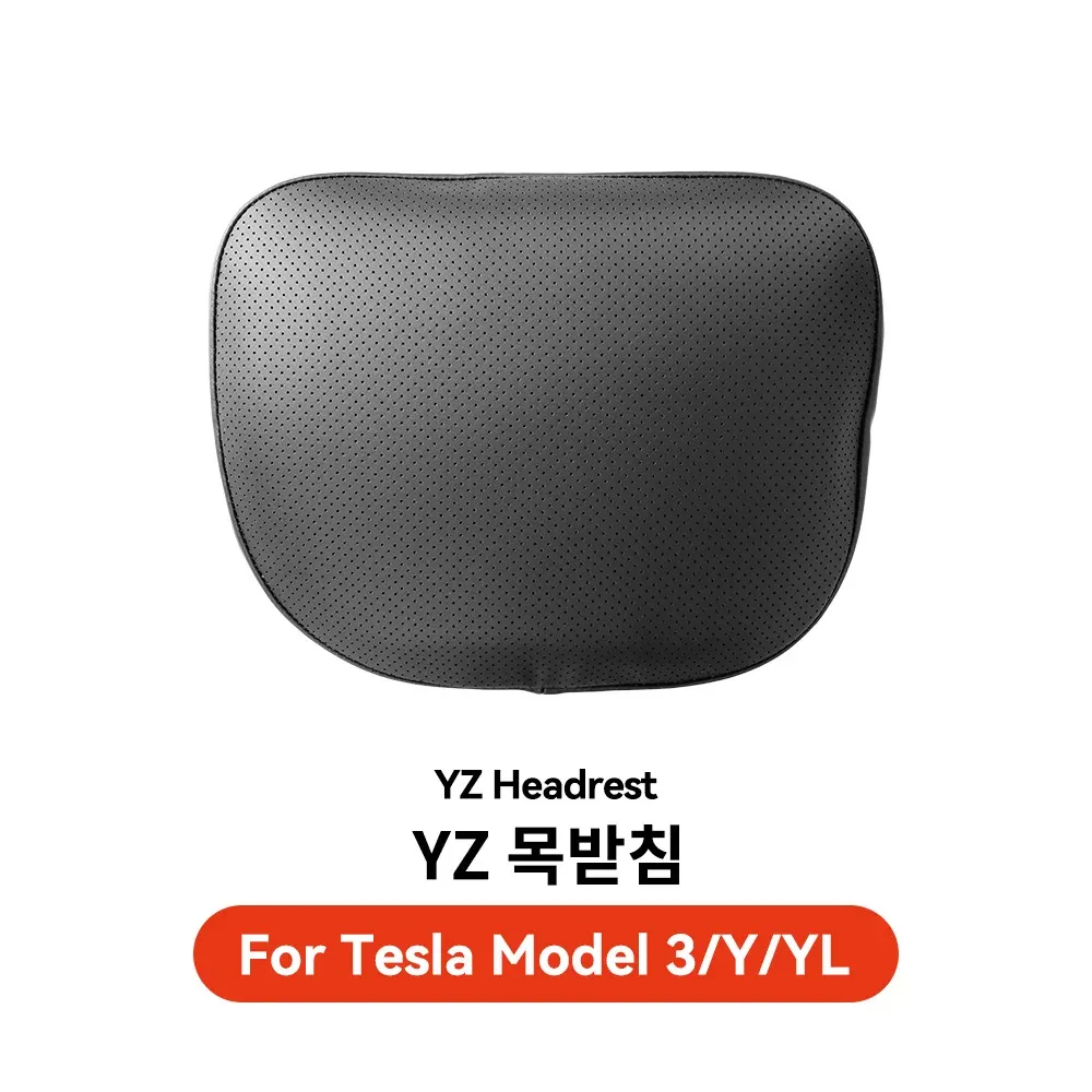 Coussin de voyage YZ pour Tesla Model Y YL 3 Highland, appui-tête, support lombaire, coussin en mousse à mémoire de forme respirante, accessoire Juniper 13