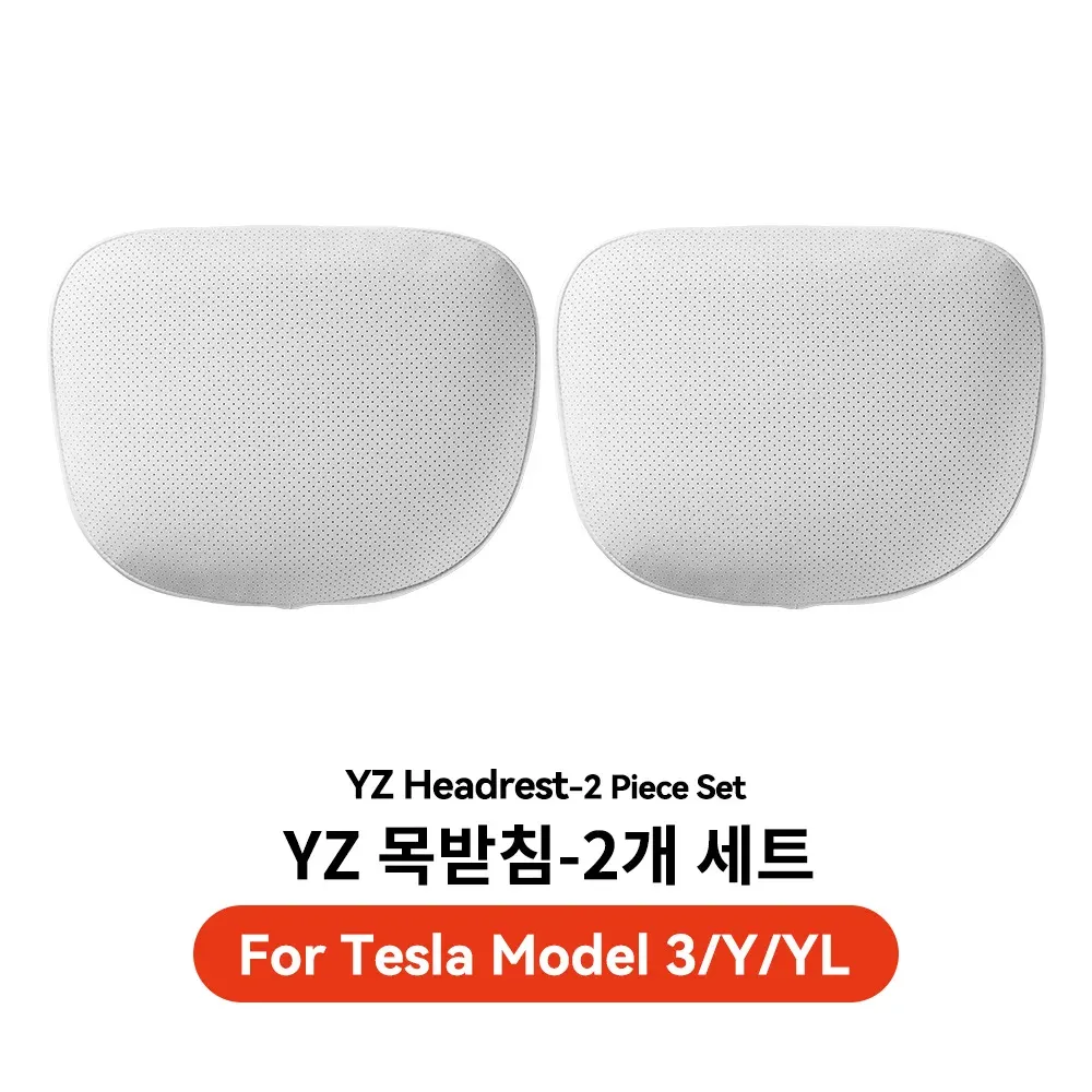Coussin de voyage YZ pour Tesla Model Y YL 3 Highland, appui-tête, support lombaire, coussin en mousse à mémoire de forme respirante, accessoire Juniper 8