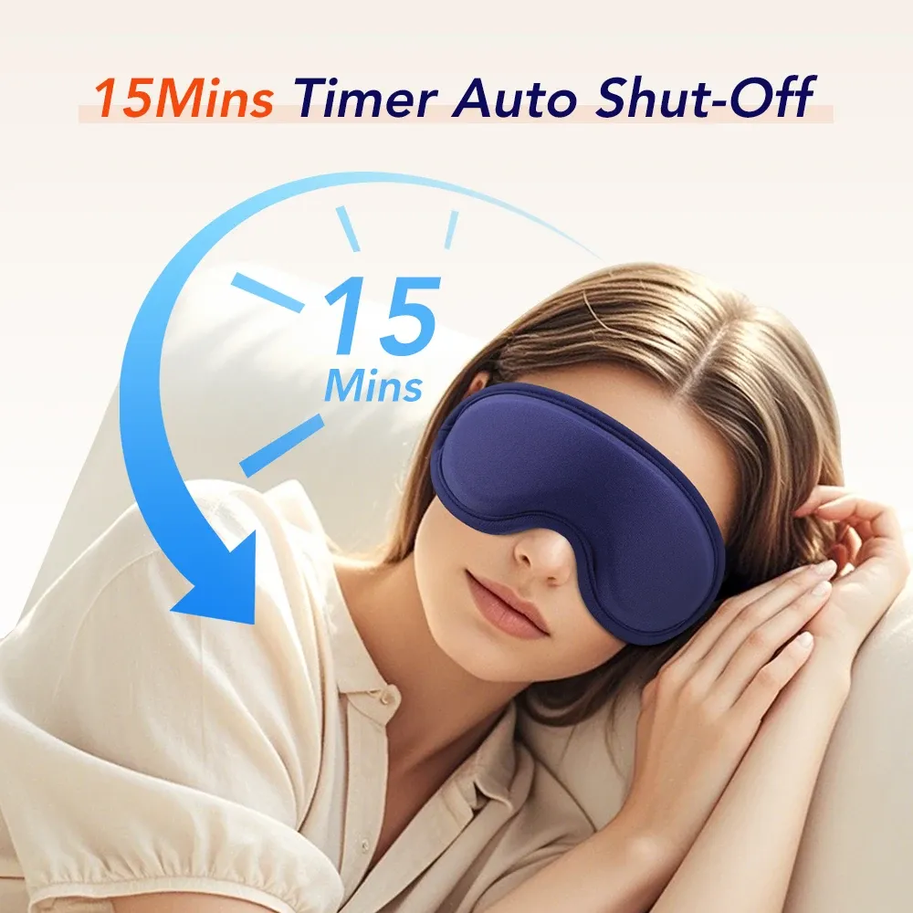 Masque de compresse chaude pour les yeux, confort et douceur