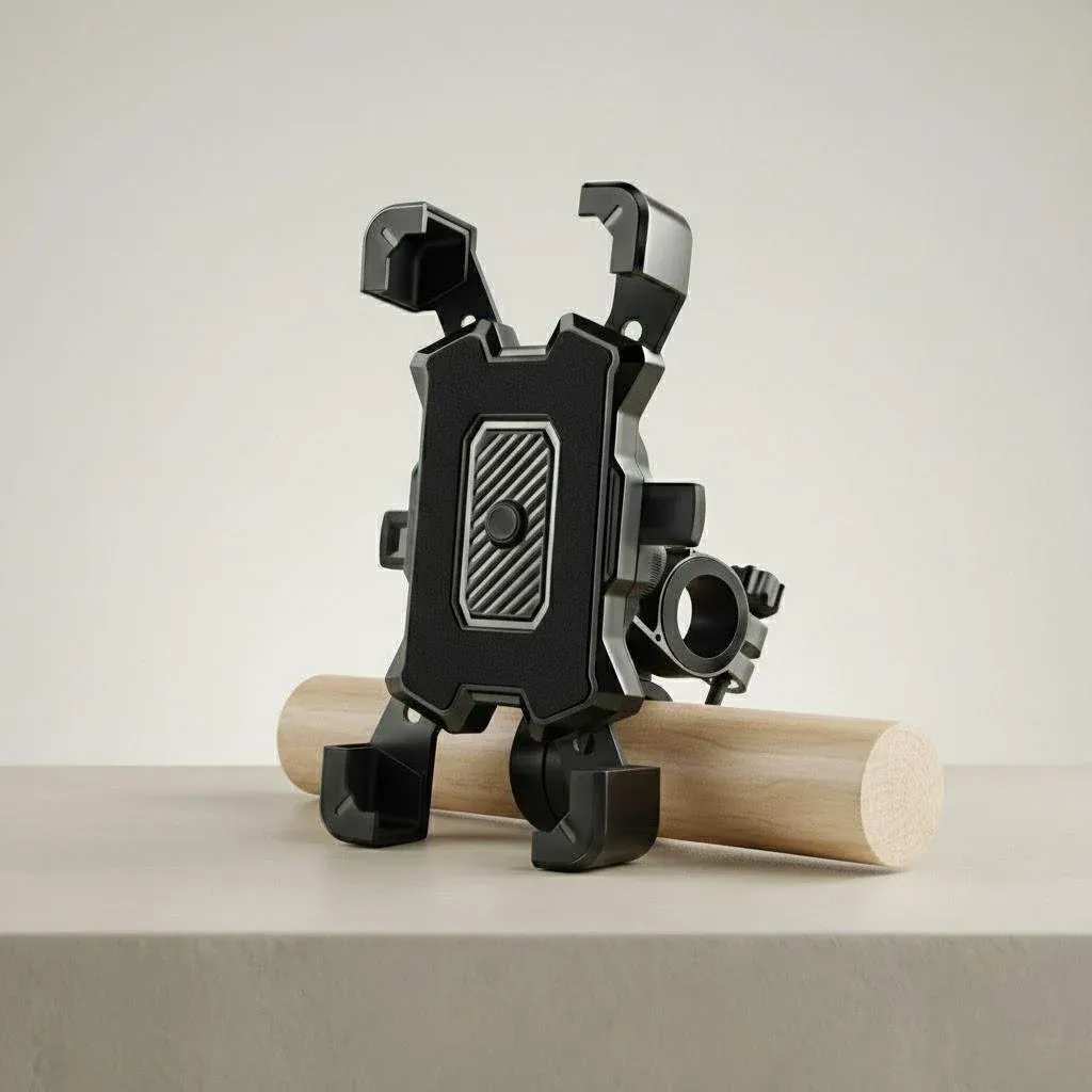 Support de téléphone universel étanche pour vélo et moto, à pince réglable 1