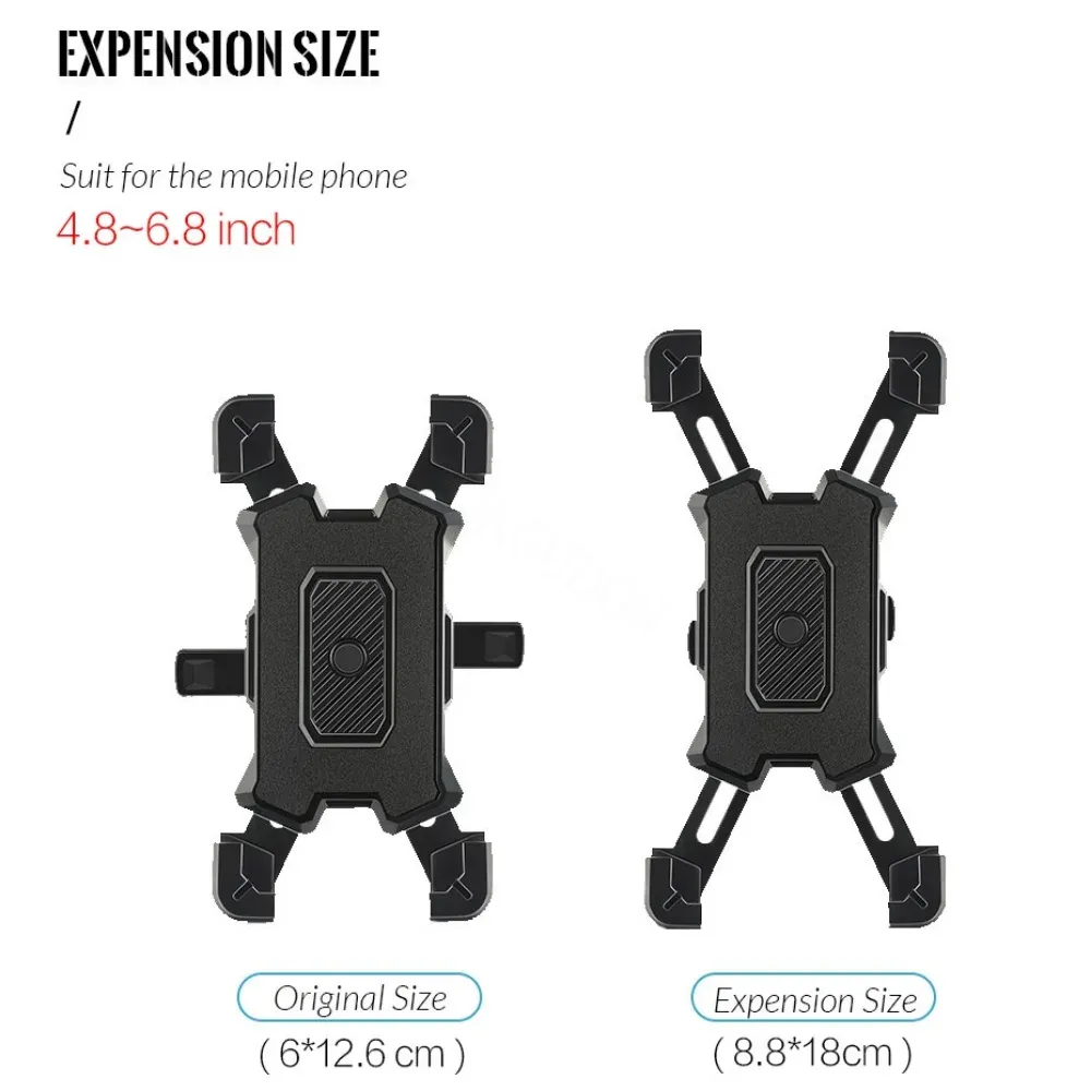 Détail du support de téléphone étanche