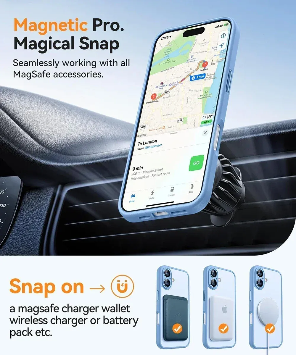 Coque iPhone translucide mate en situation