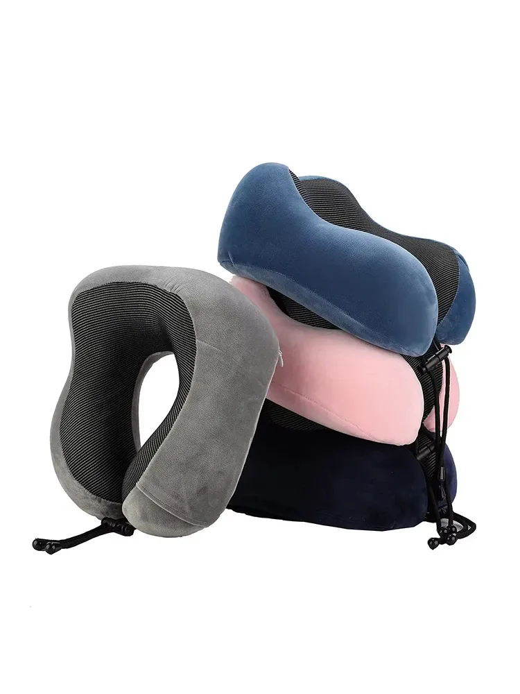 Oreiller cervical en mousse à mémoire de forme, design ergonomique