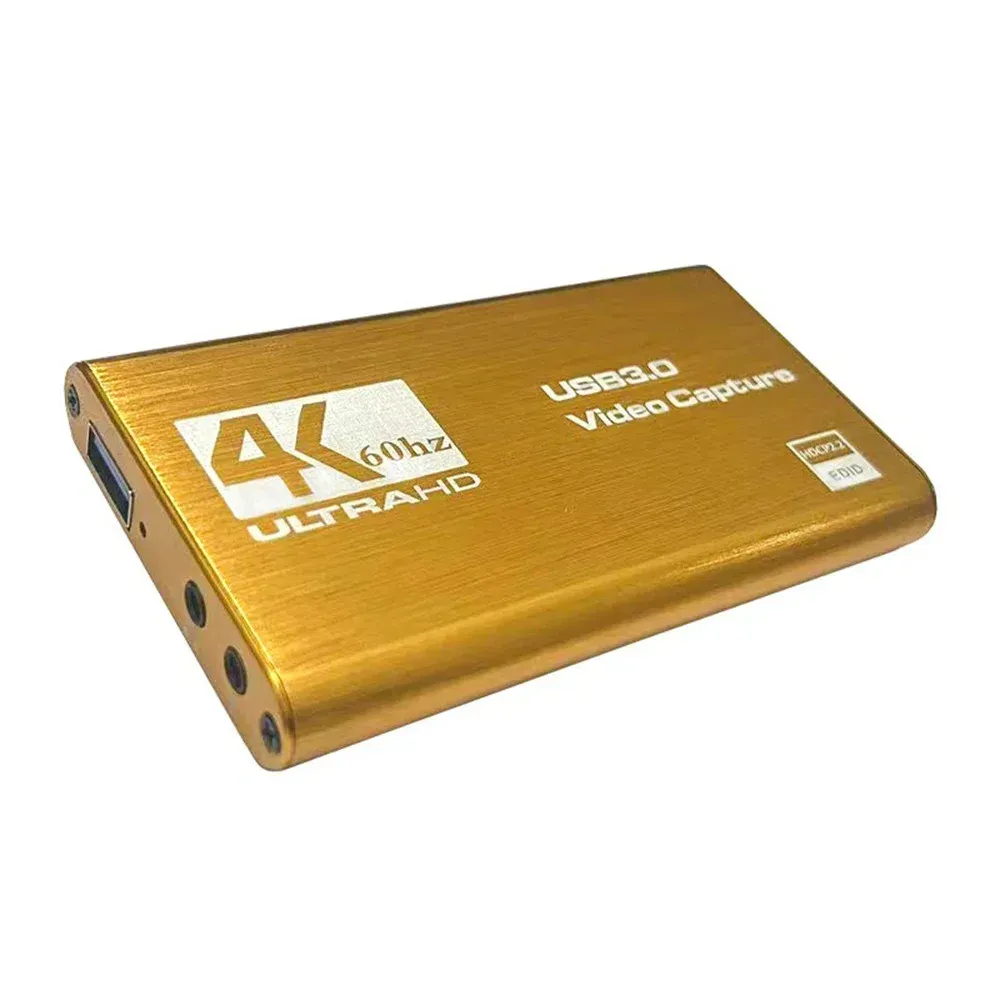 Carte d'acquisition vidéo USB 3.0 4K compatible HDMI, enregistreur pour capture de jeux et streaming en direct 9