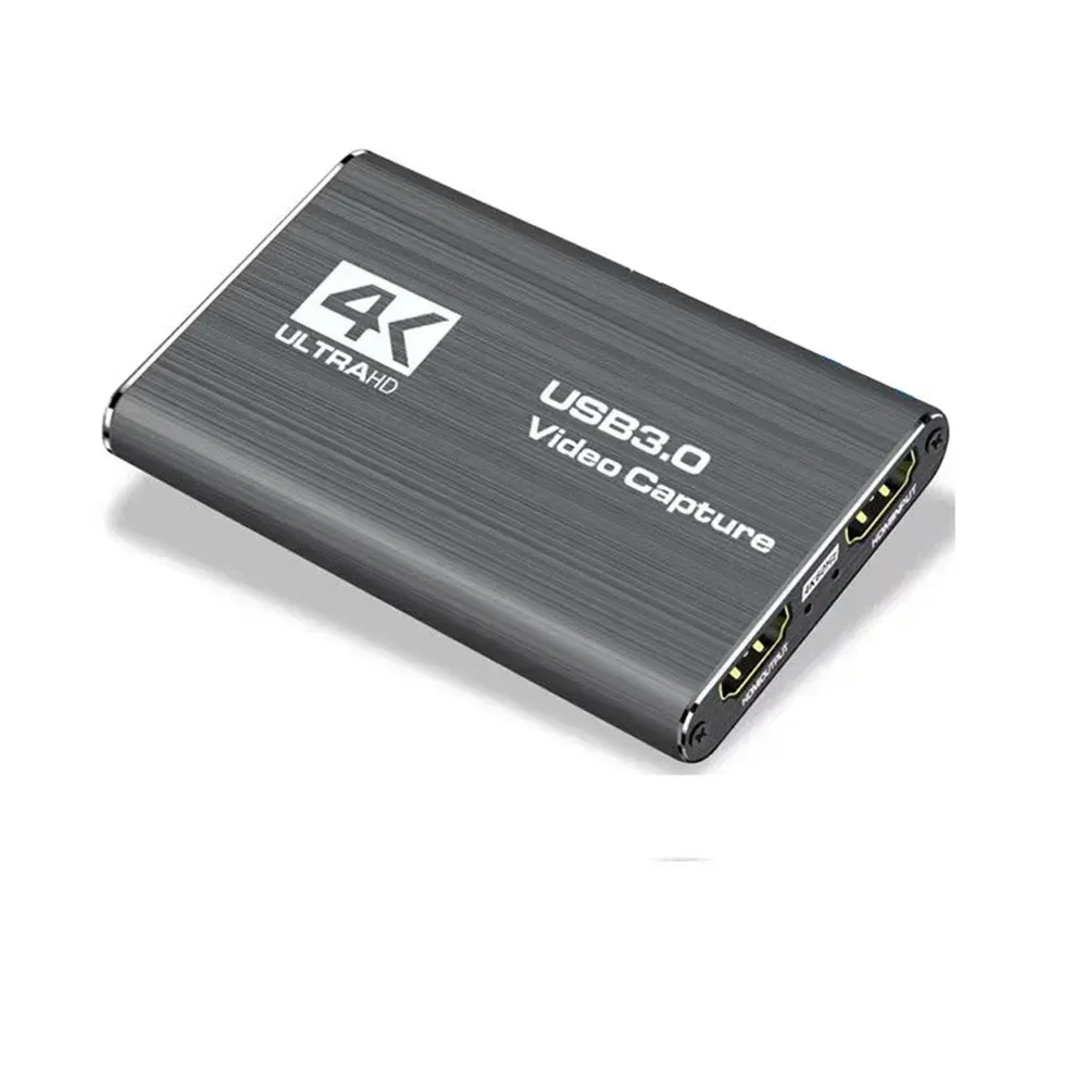 Carte d'acquisition vidéo USB 3.0 4K compatible HDMI, enregistreur pour capture de jeux et streaming en direct 10
