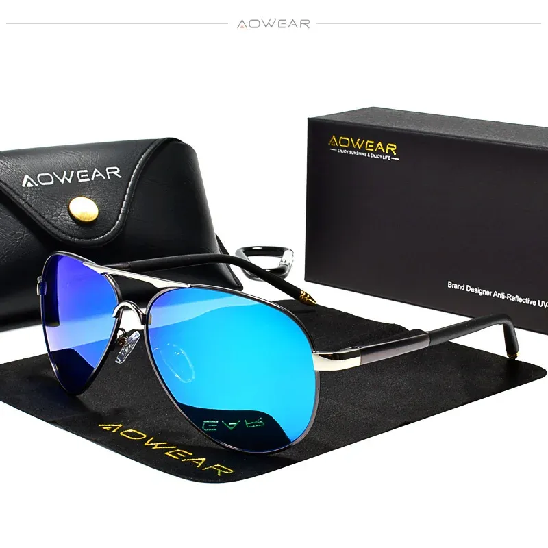 Lunettes AOWEAR, style pilote au quotidien