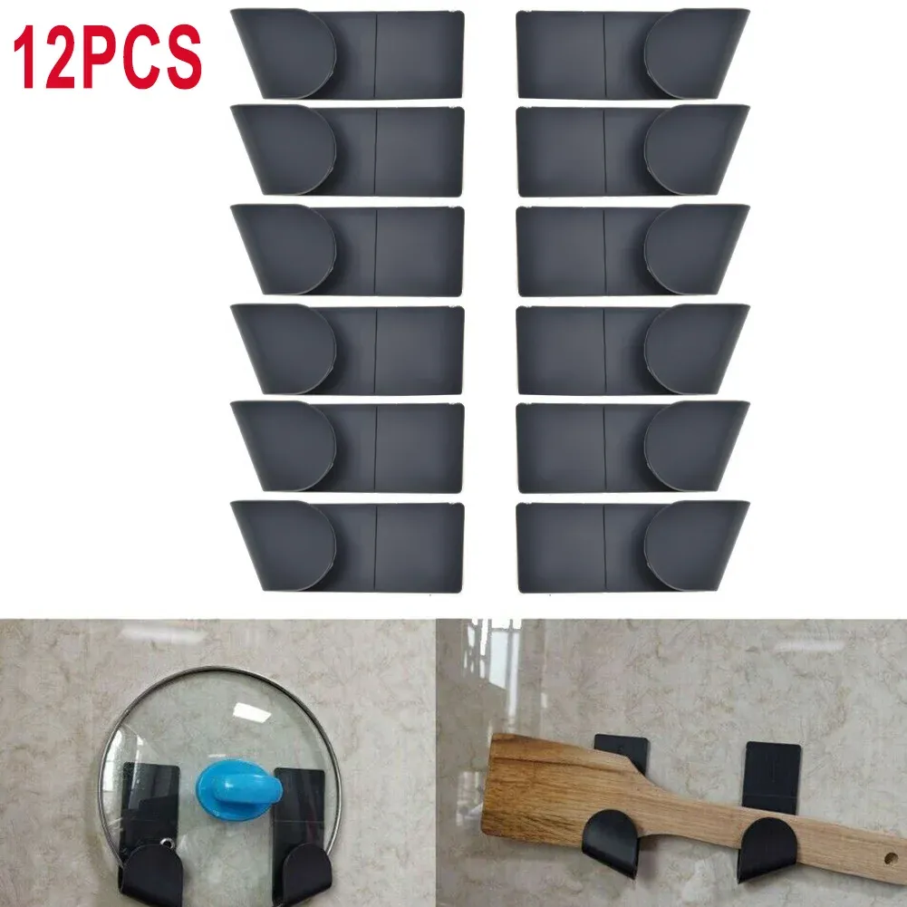 Support mural de rangement pour couvercles de casseroles, 12 pièces - Image 1