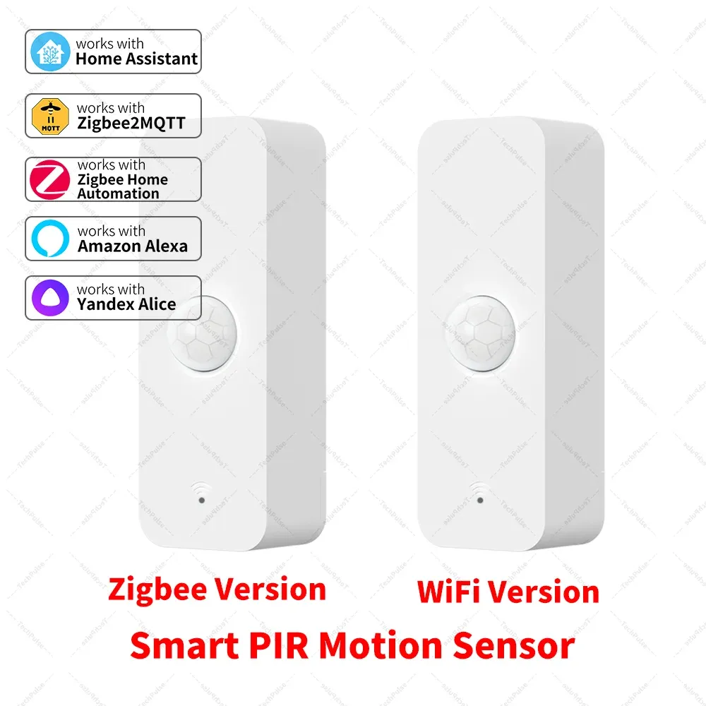 Détecteur de mouvement intelligent Wi-Fi et Zigbee compatible SmartLife