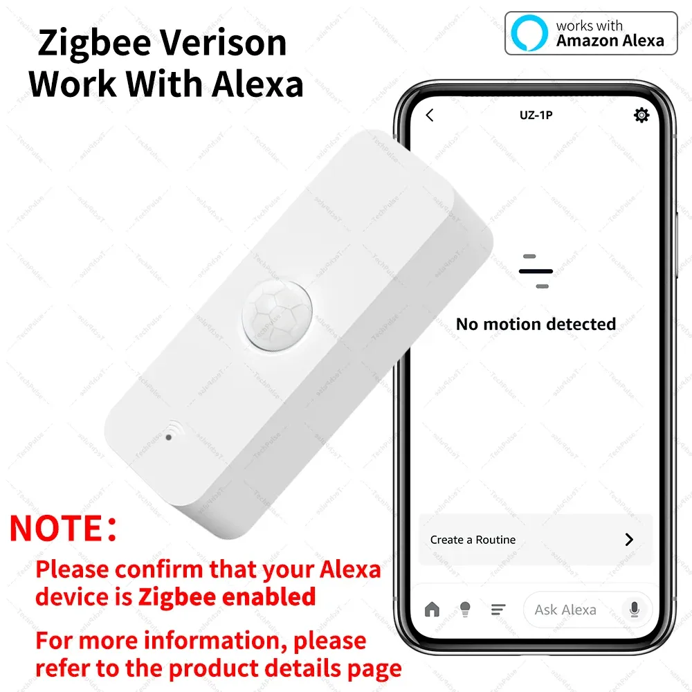 Détecteur de mouvement intelligent Wi-Fi et Zigbee compatible SmartLife 5