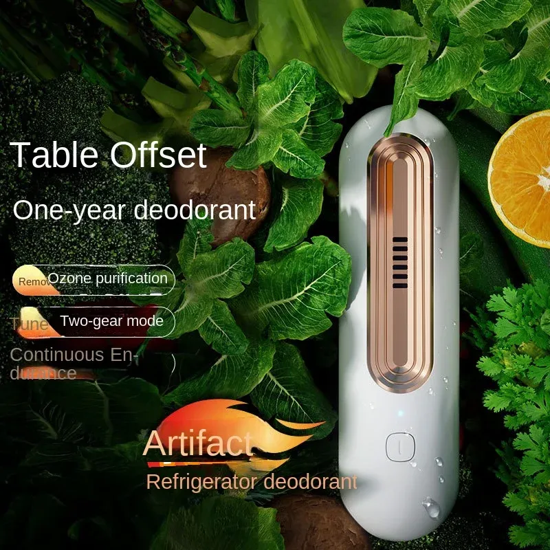 Désodorisant à l'ozone pour réfrigérateur, purificateur d'air pour usage domestique et automobile 4