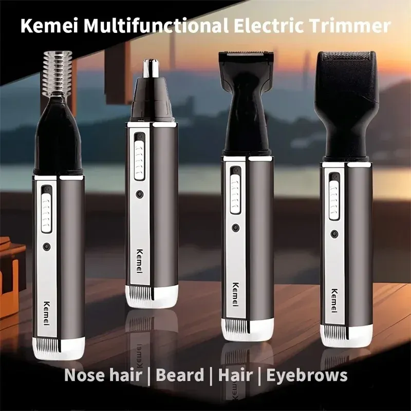 Tondeuse KEMEI 6630 vue d'ensemble