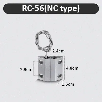 Capteur de porte NC filaire en métal pour système d'alarme de sécurité, contact magnétique à interrupteur Reed 11