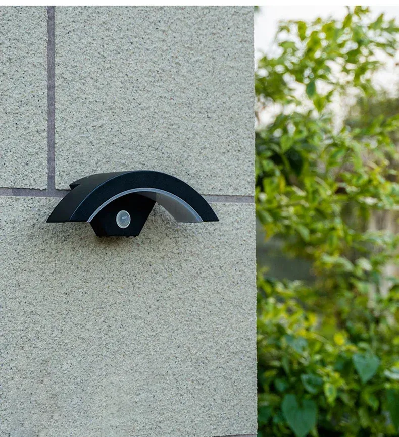 Lampe murale extérieure pour porche et garage