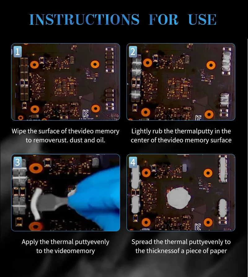 Pâte thermique UTP-8 pour usage professionnel