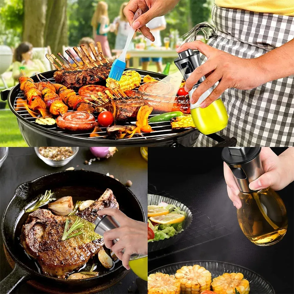 Pulvérisateur d'huile en situation de cuisine