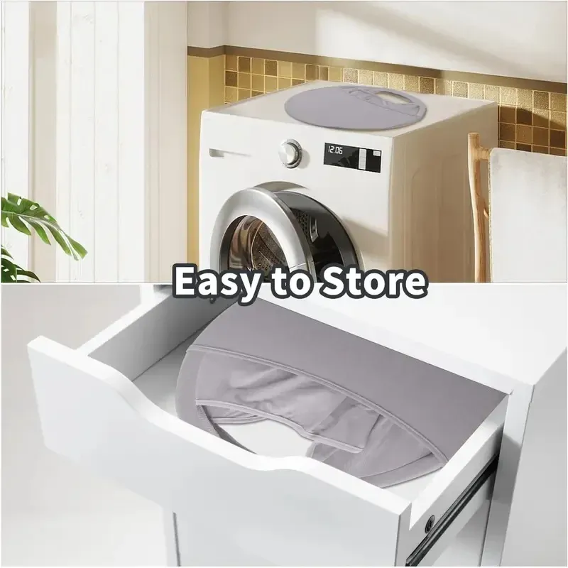 Panier à linge pliable et portable pour vêtements sales 4