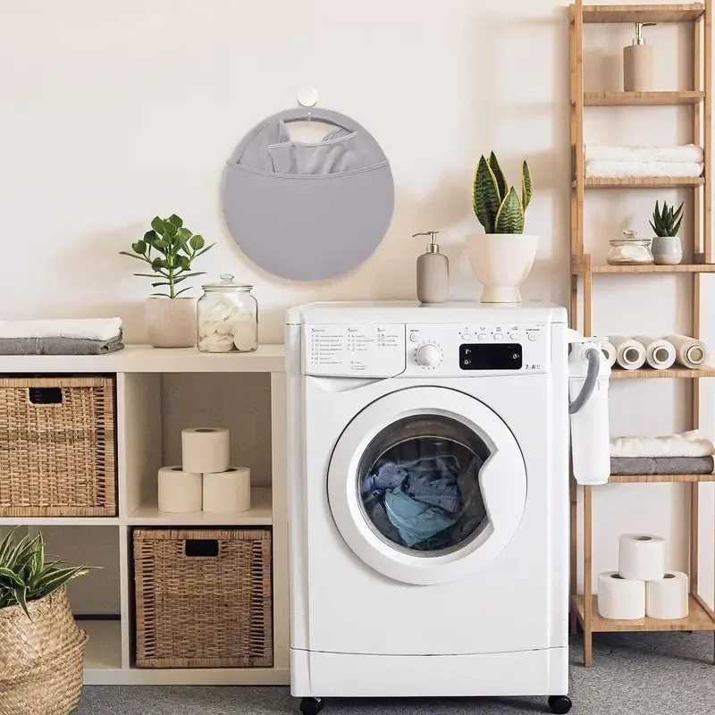 Panier à linge pliable et portable pour vêtements sales 6