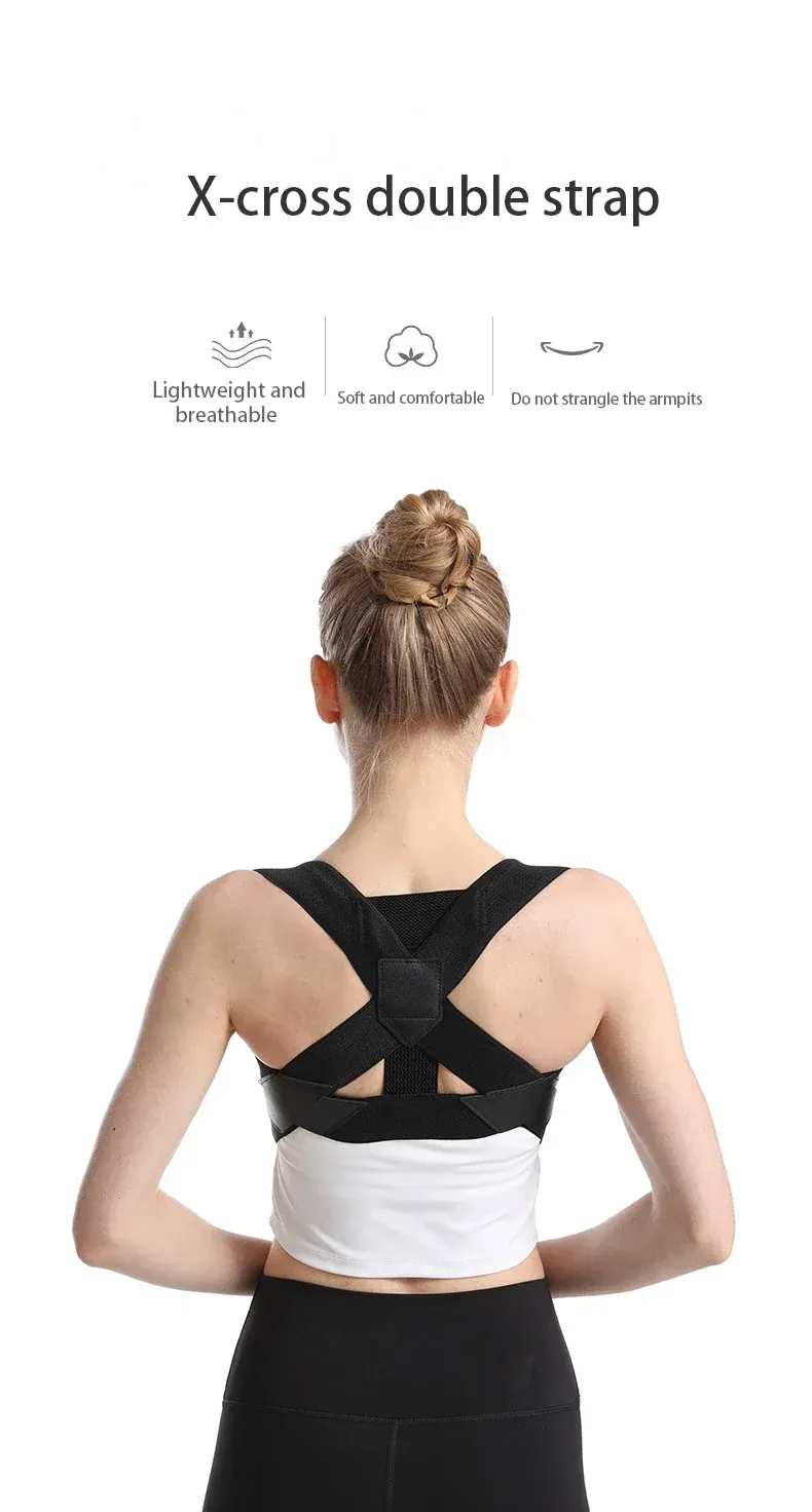 Correcteur de posture, finitions et confort