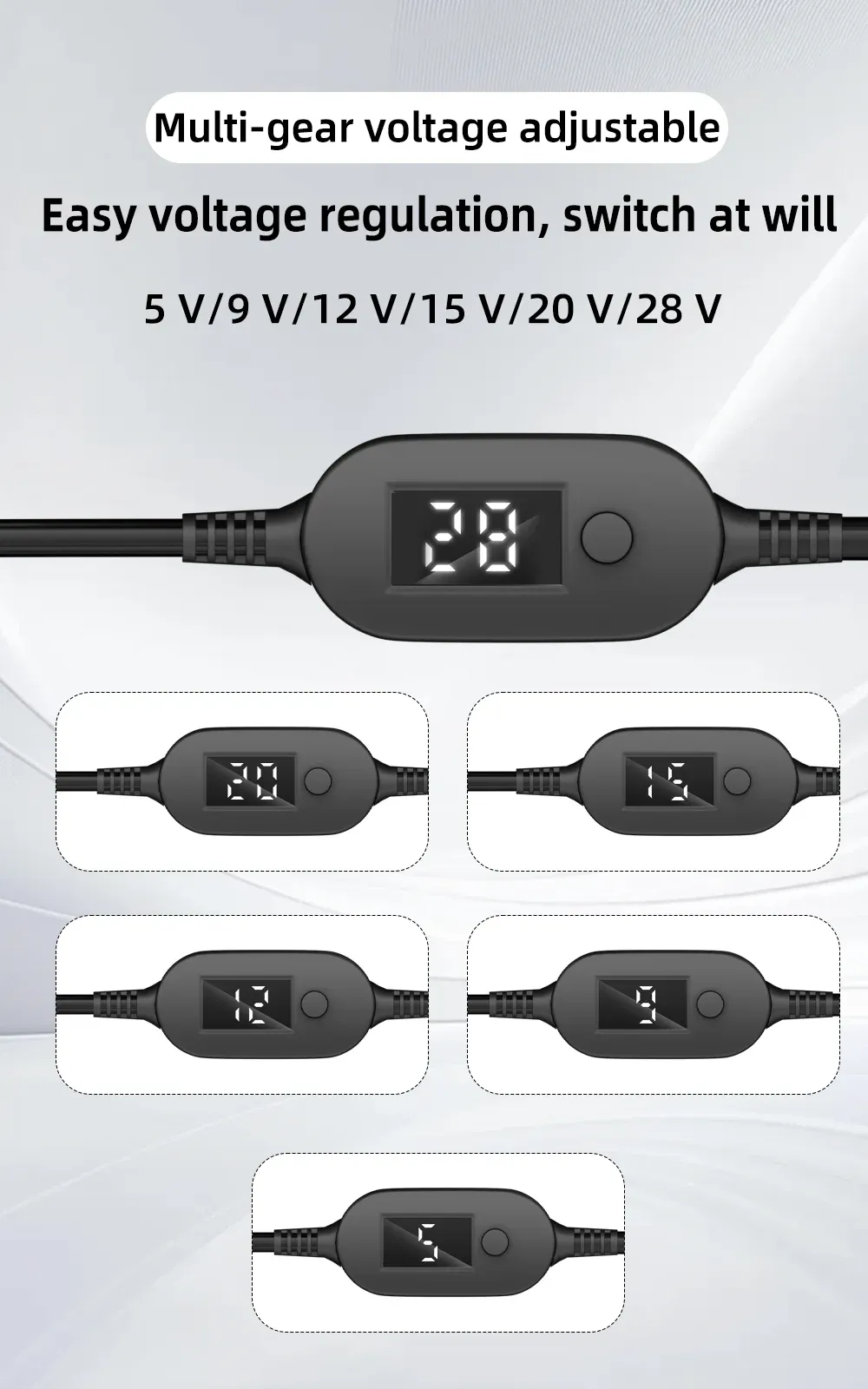 Câble adaptateur de tension pour routeurs