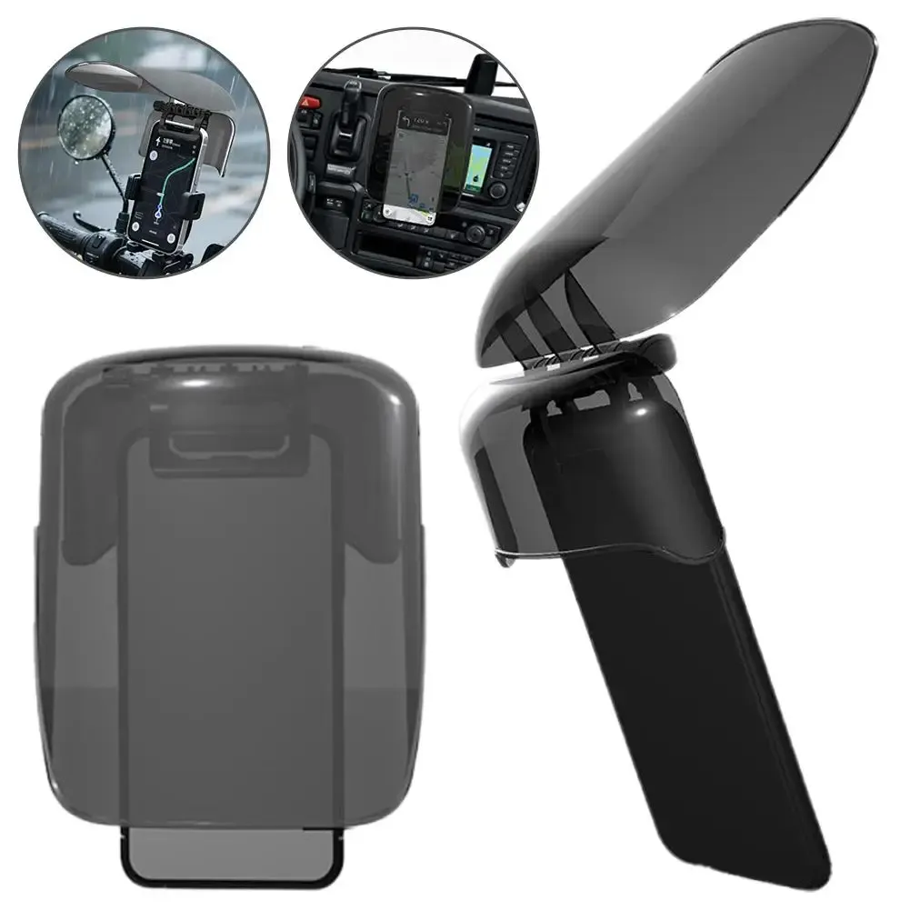 Support de téléphone pour moto avec visière de casque étendue imperméable 3