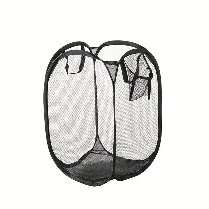 Panier à linge pliable en maille, grande capacité 5