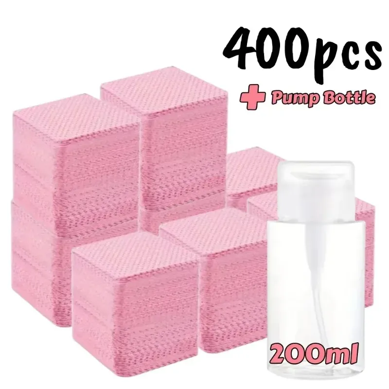 Lingettes dissolvantes sans peluche et sans aluminium pour vernis à ongles, 20/600 – NaiArt Beauty 2