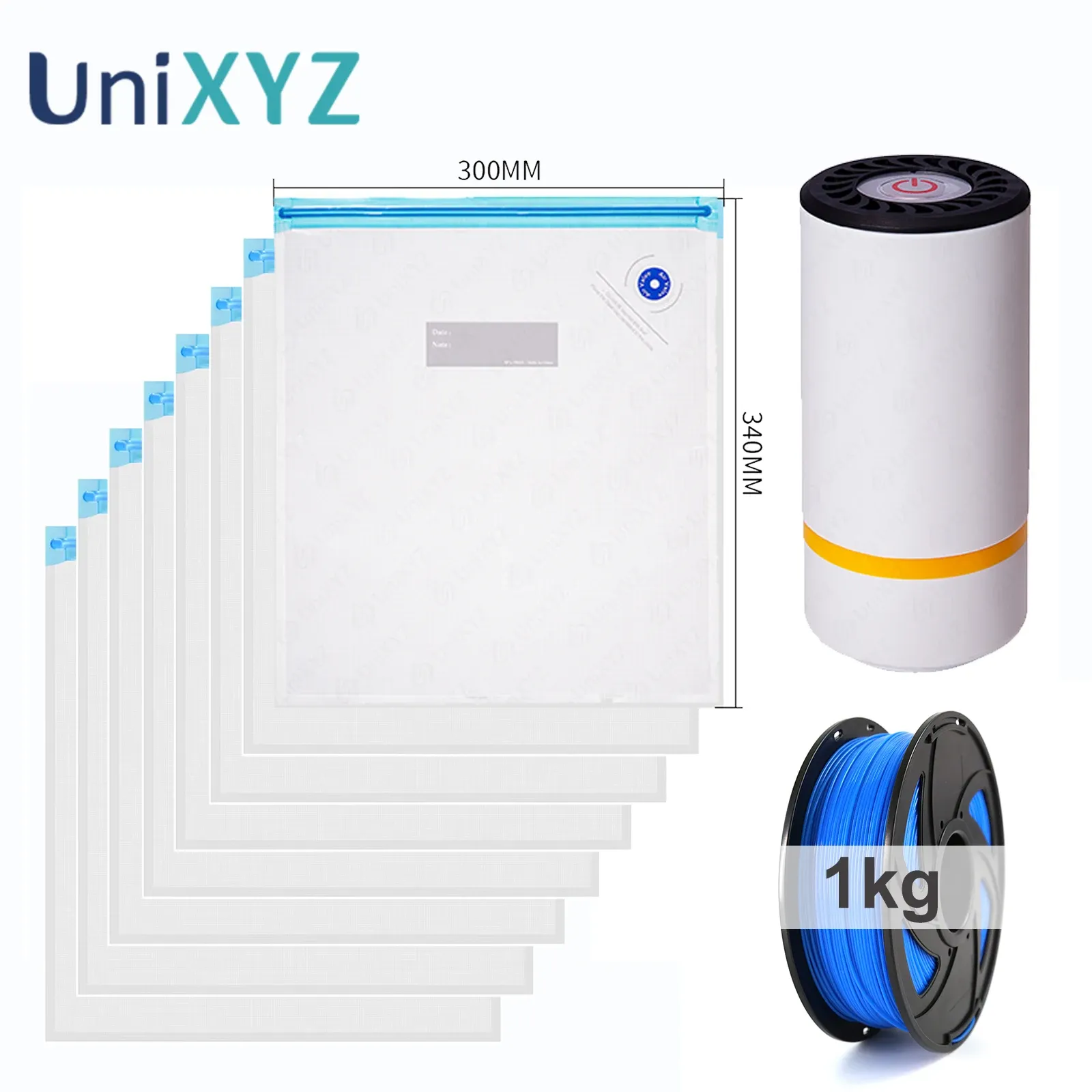 Sacs de stockage sous vide pour filament d'impression 3D PLA/ABS/TPU, lot de 10 à 30 pièces - Image 1