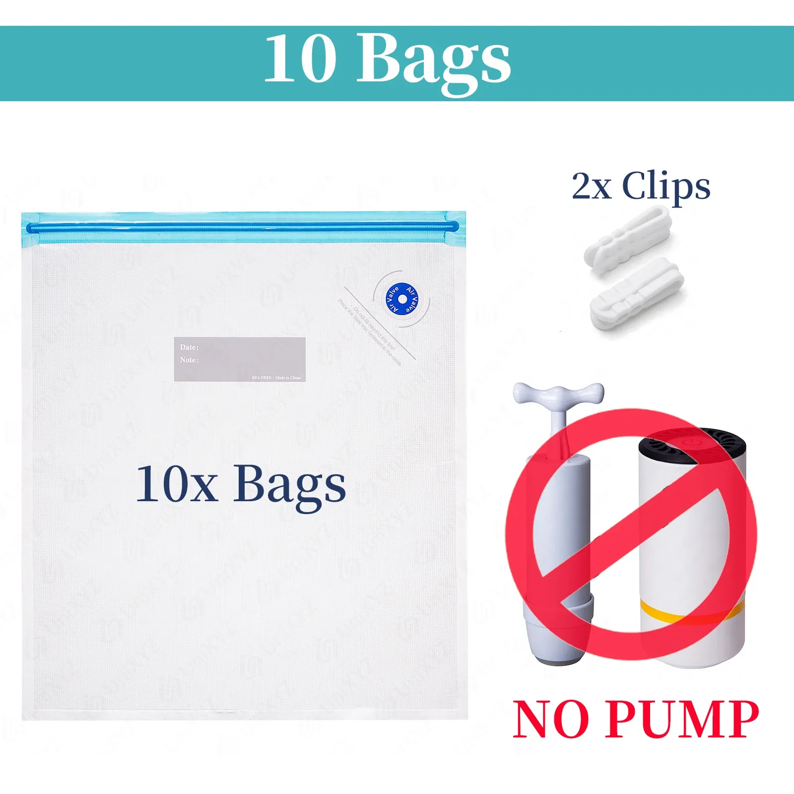 Sacs de stockage sous vide pour filament d'impression 3D PLA/ABS/TPU, lot de 10 à 30 pièces 15