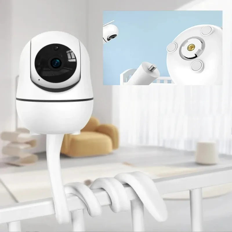 SM50 SM70 BABY6 Nouveau support de caméra pour moniteur de bébé, support de berceau multifonction universel réglable avec bras long 4